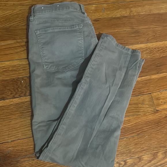 LOFT Hunter Green Skinny Crop size 27/4 - Picture 5 of 5